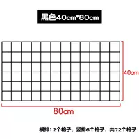 Dây thép gai màu đen và trắng hồng rèn sắt móc giá đỡ kệ ảnh treo tường khung ảnh hiển thị khung trang sức - Kệ / Tủ trưng bày tủ bánh mini