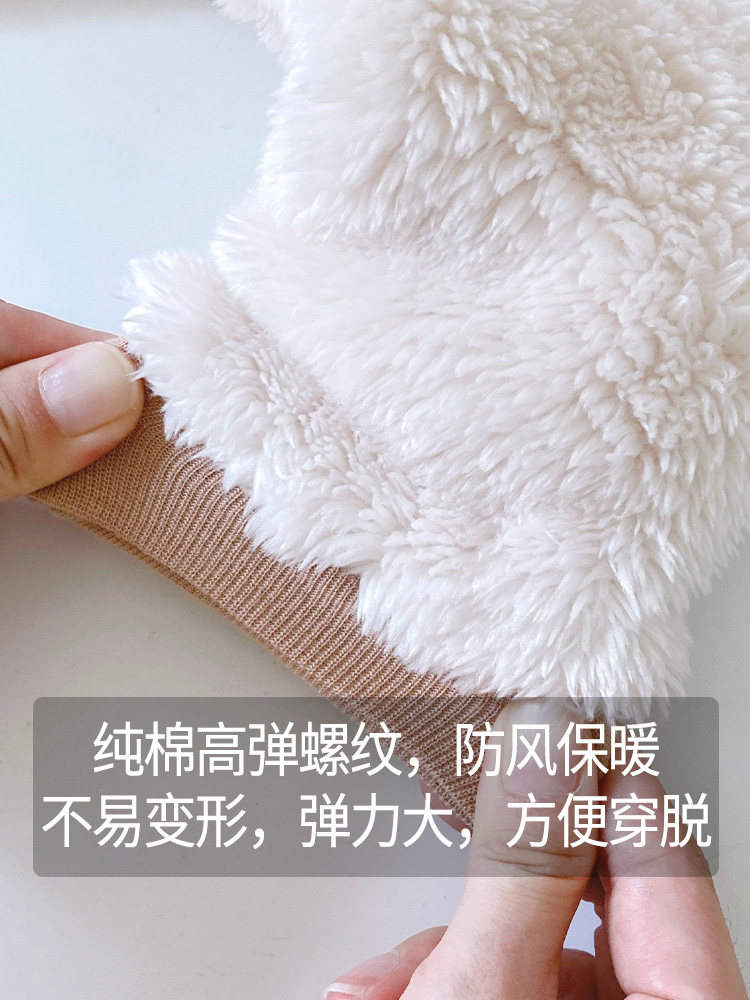 BABY PAJAMAS CORAL VELVET FLANNEL AUTUMN WINTER WARM CARTOON SPRING AUTUMN PULLOVER BOYS GIRLS CHILDRENS SET