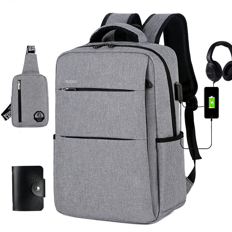 Business Backpack, Men's Backpack, Women's Travel Bag, Casual Business Trip, Commuting, College Student Laptop Bag, Men's Backpack