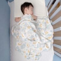 INS baby bamboo cotton double wrap towel baby bamboo fiber gauze blanket holding single summer thin newborn swaddling