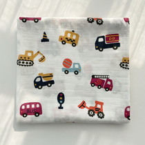 Newborn baby bamboo fiber 2-layer gauze towel delivery room wrapped cloth Baby Swaddling baby package newborn products