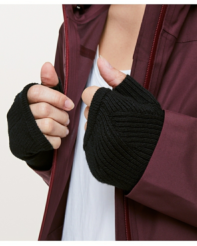 Lululemon 丨 Găng tay thể thao nữ không ngón tay ấm cúng LW9BDFS các loại găng tay