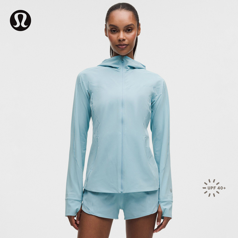 Mist over Women's Sports Jacket, Sun Protection and Water Repellent丨Lululemon丨Lw4Cozs Mist over Women's Sports Jacket, Sun Protection and Water Repellent丨Lululemon丨Lw4Cozs