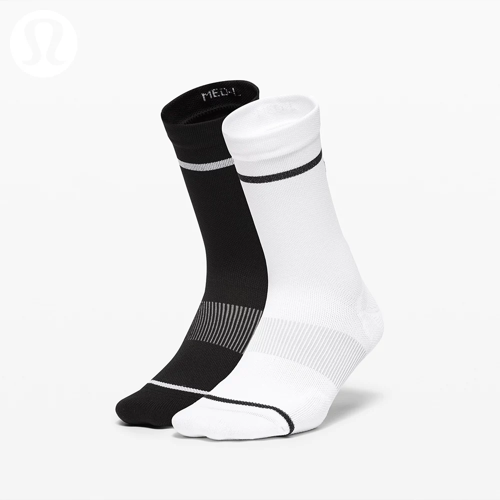 Lululemon 丨 Power Stride Women's Short Stockings *2 Pack LW9DOOS
