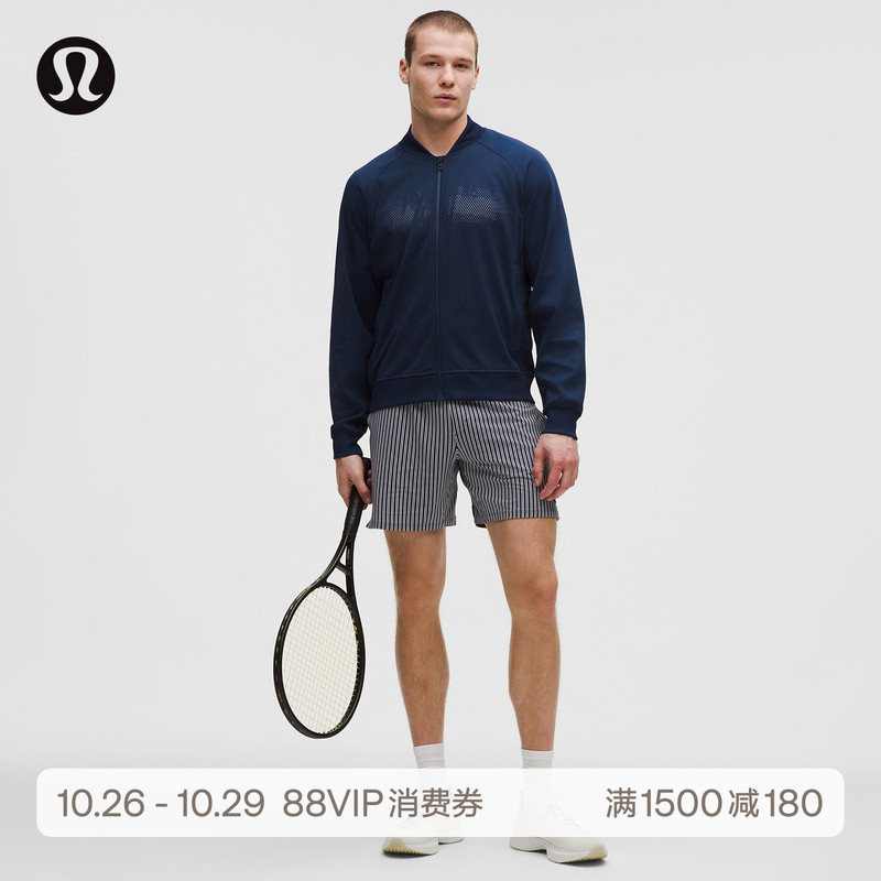 Mesh-Paneled Men's Tennis Mesh Patchwork Shorts 7"丨Lululemon丨Lm7Bths