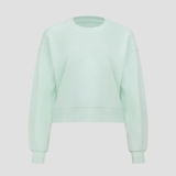 Идеально негабаритная г -жа круглая шея короткие свитера 丨 lululemon 丨 lw3ebes