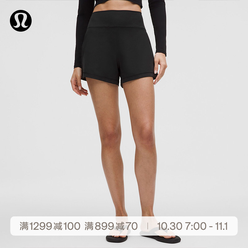 Align ™   Women's Classic Fit High-Waisted Tight Shorts 3"丨Lululemon丨Lw7Dkas