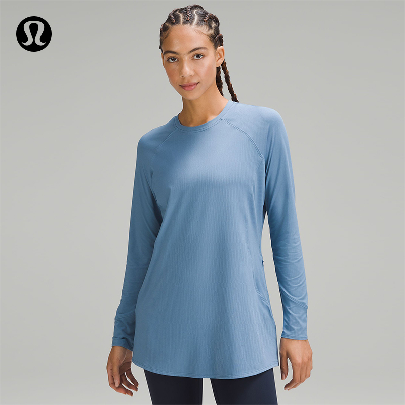 Abrasion-Resistant Ms High Cover Long sleeves T-shirt -- lululemon -- LW3GSHS-Taobao