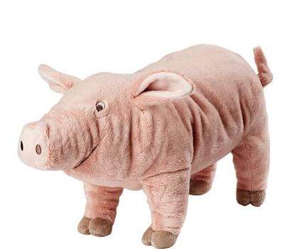 YZ Toy Plush Pig ຂອງຫຼິ້ນເດັກນ້ອຍ Pig Doll Pink Pig Big Cherish Pig Doll