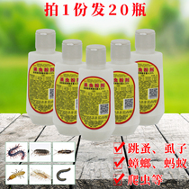 Wanyou Insecticidal Powder Flea Extinguishing Medicine Lice Extinguishing Powder Cockroach Ant Bug Powder for Pets Flea Extinguishing Powder