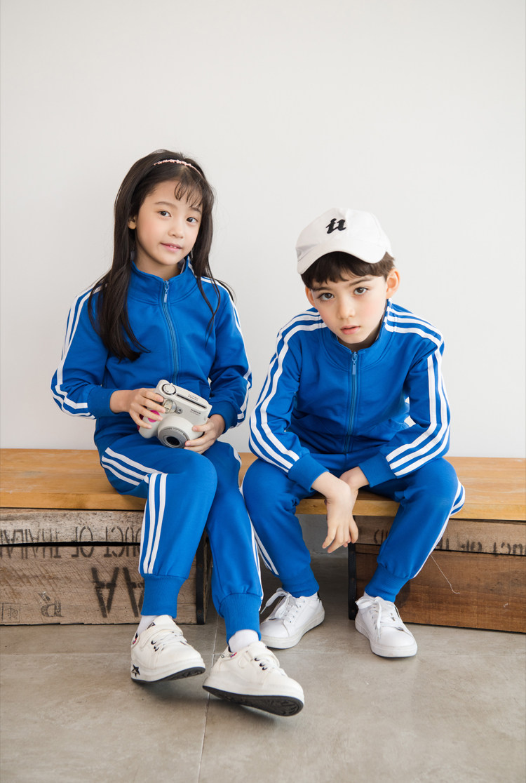 товар из китая 幼儿园园服春秋冬套装小学生校服单裤子上衣运动装教师服儿童班服 Sportsdeer