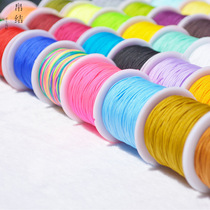 Factory direct Taiwan Jade line 0 8mm thick No. 72 Jade thread braided diy accessories line China knot wire wholesale