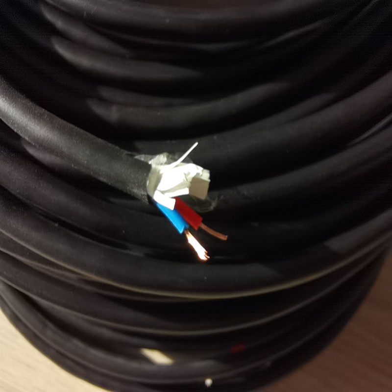 Gas wall hanging furnace pure copper special temperature control signal line 2 core 0 3 square cable waterproof double wire power line