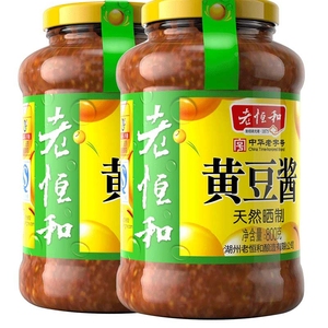 老恒和古法原味黄豆酱800g*2