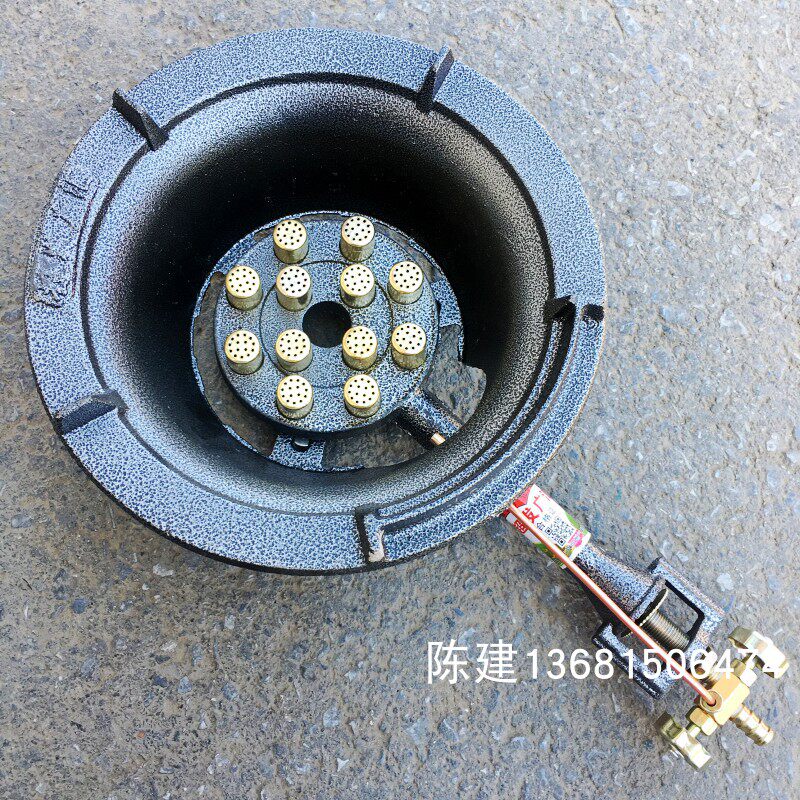 Cast iron 12 eye - pierced iron, the single - mouth stove hotels Hotel Hotel Hall