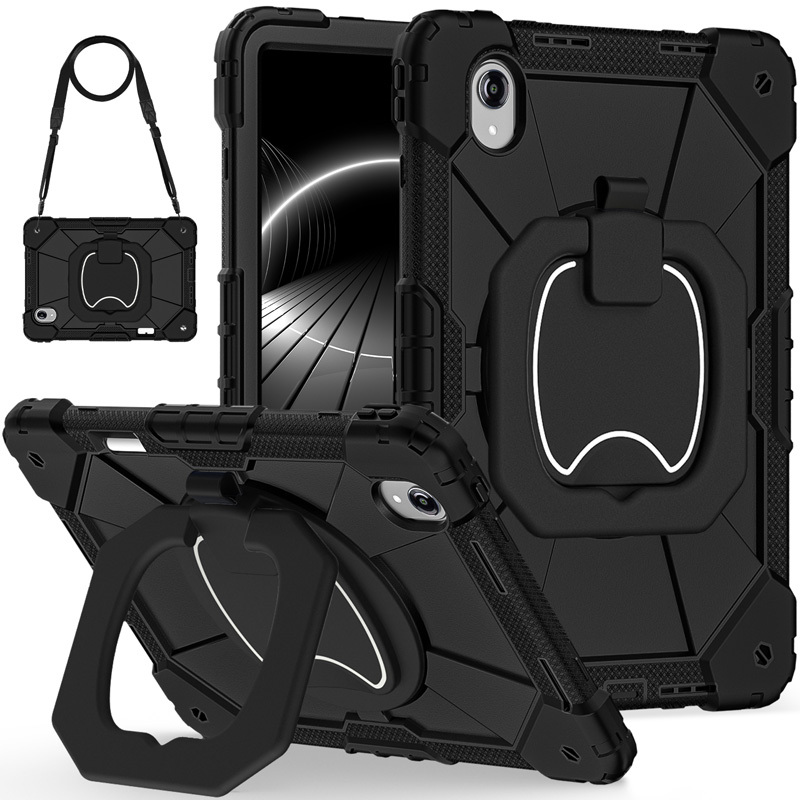 Suitable for Lenovo Xiaoxin Tablet Pro13 Protective Case, Full-Cover Pro Gt Silicone Anti-Drop Rotating Stand, 2024/2025 Model Xiaoxin 11 Protective Shell, Outdoor M11 Portable Horizontal and Vertical Support Case