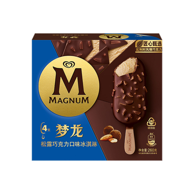 Menglong мороженое трюфель шоколадный аромат 260 г (4)