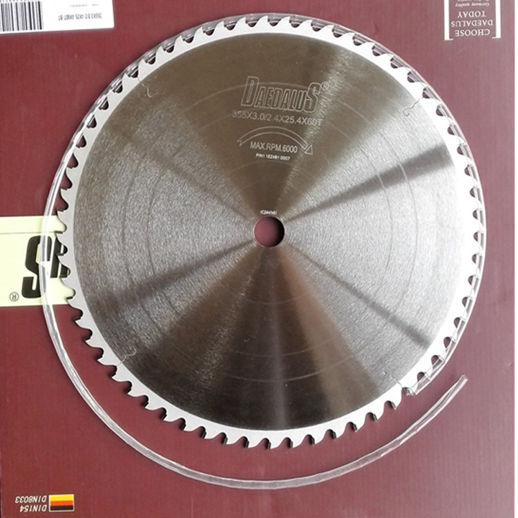 Cutting aluminum alloy saw blade Germany DAEDALUS double-headed saw blade radiator saw blade imported cost-effective saw blade