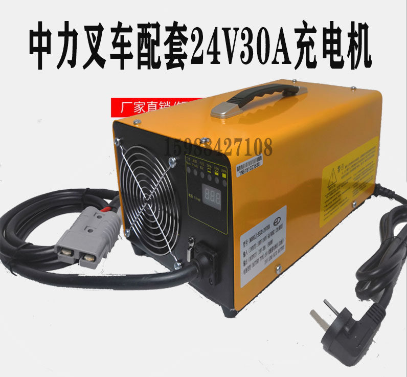 Zhongli EP electric handling stacker YNB series ESCH-24V30A charger High frequency charger
