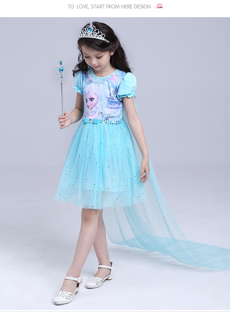 Robe enfant en mélange - Ref 2044450 Image 17