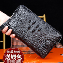 Thai Avocado Leather Handbag Men Genuine Leather Business Wallet Upscale Large Capacity Hand Grab Bag Personality Code Lock Casual Bag
