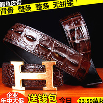 Thai Avocado Leather Strap Male Leather Youth Business Smooth Buckle Han Edition 100 Hitch Luxury Mens Belt Tide