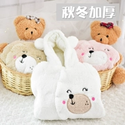 Mùa thu và mùa đông quần áo sơ sinh cotton quần áo trẻ em cotton áo khoác hộp quà tặng em bé 0-6 tháng rằm