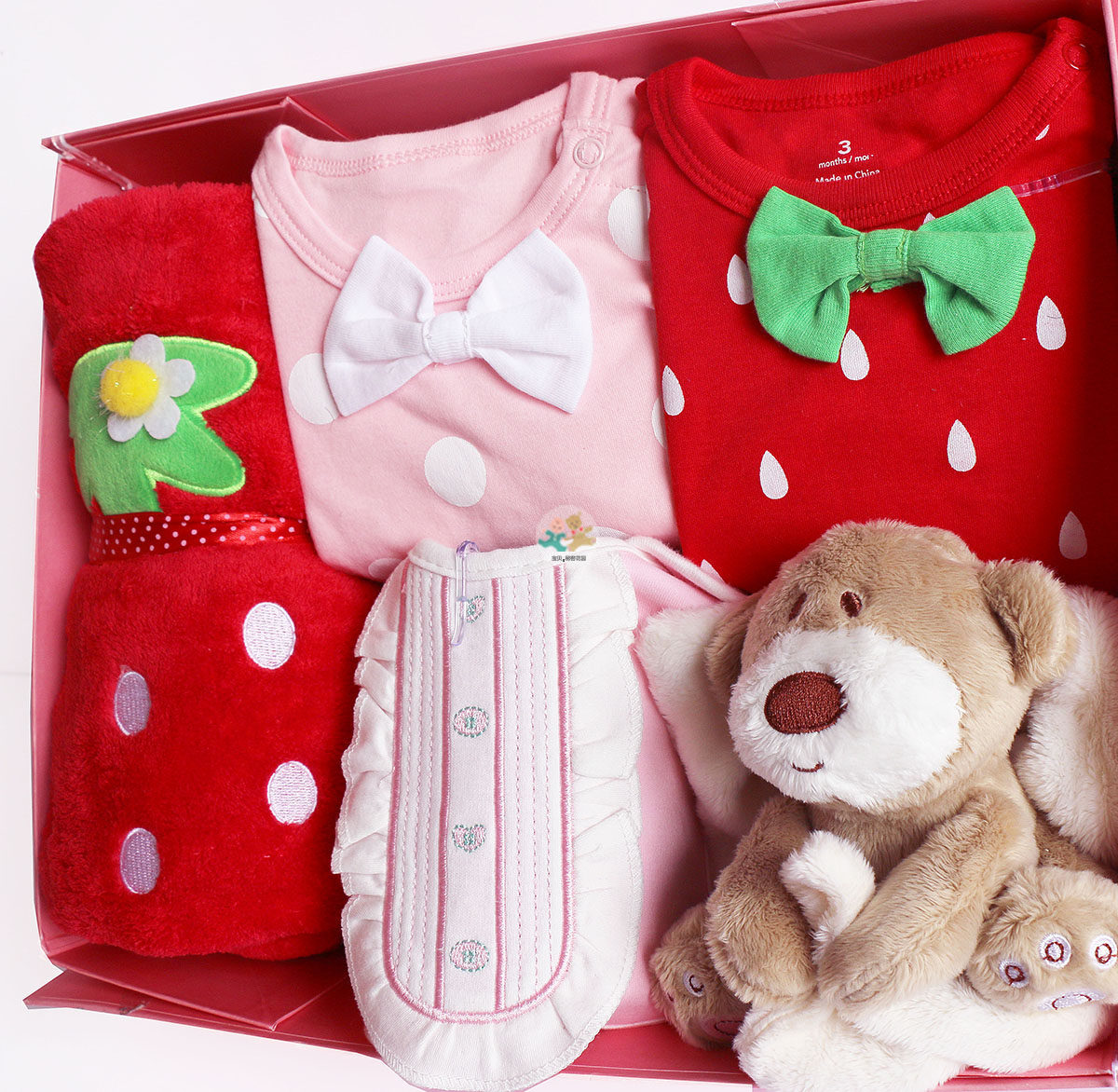 Coffret cadeau pour nouveau-né - Vêtements + Fournitures - Ref 1952626 Image 8