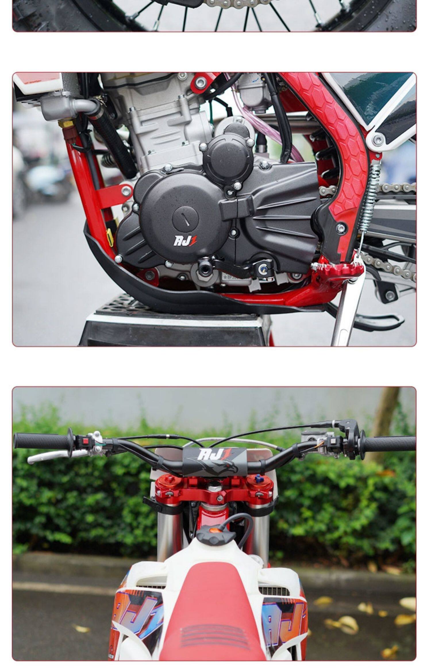 Мотоцикл aj1-k9l越野摩托车 水冷式机车 宗申品牌nb300两轮越野车 成人越野摩托车 Zongshen