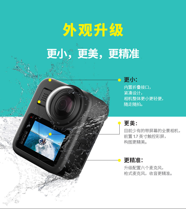 24 -й выпуск интереса -Фри GoPro max движение камера Стабилизация цифровой камера автоматизированный Jing 5,6K камера водонепроницаемый 