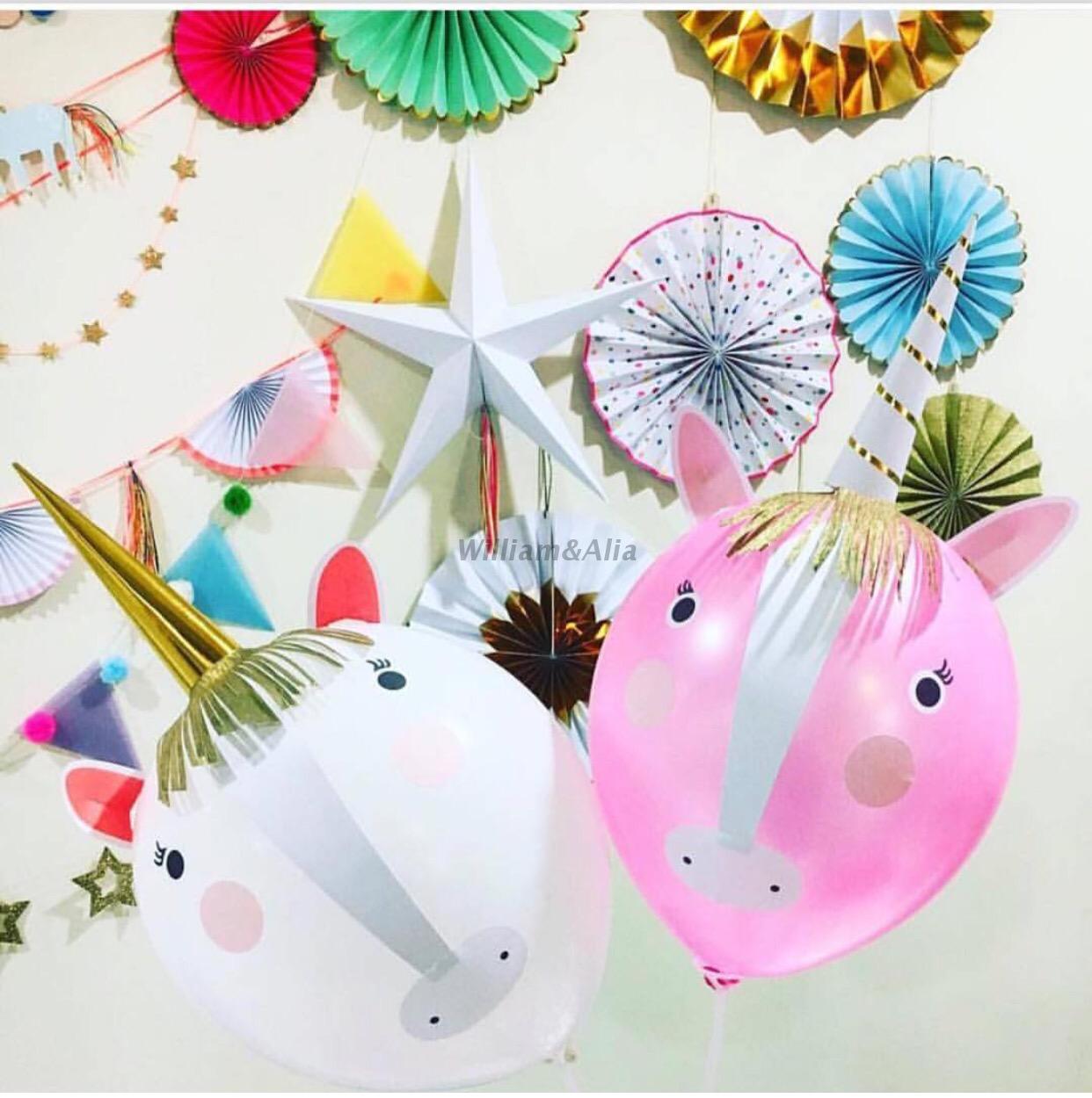 Spot | WilliamAlia đồ chơi trẻ em đích thực động vật dễ thương DIY bóng kỳ lân - Khác thế giới đồ chơi cho bé