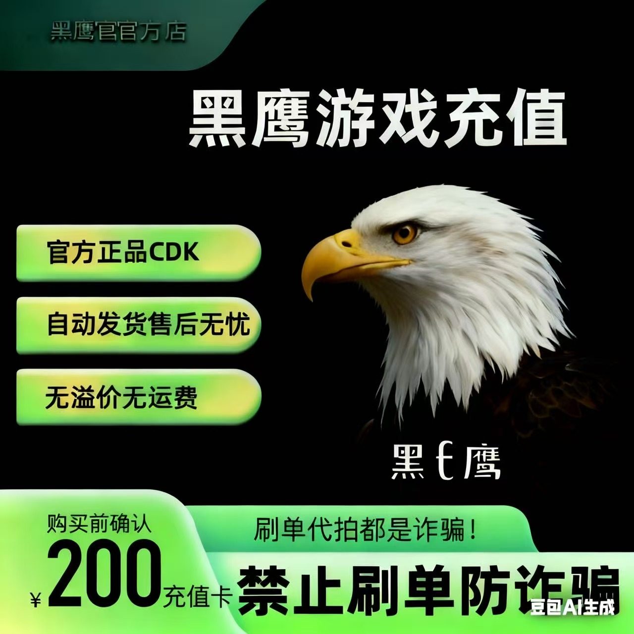 黑鹰游戏200元等值25.6美金？这性价比太香了！_ai游戏_淘宝游戏网
