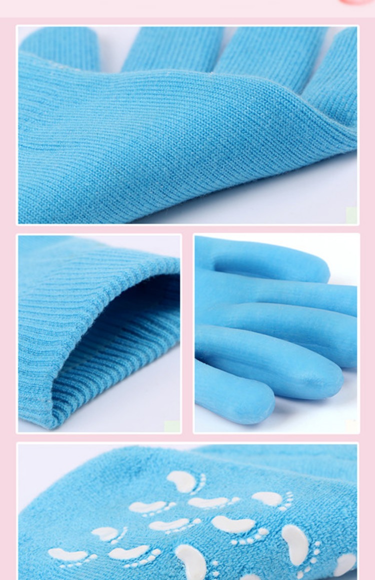 Gel Mặt nạ tay Mặt nạ cổ Găng tay Vớ Đặt chân Tinh dầu Giữ ​​ẩm Bàn chân & Cổ Chăm sóc kem dưỡng da tay chống nhăn