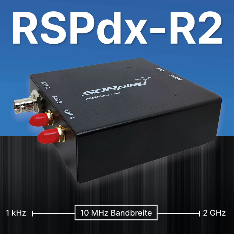 Sdrplay Rspdx-R2 Universal Software Radio Receiver Spectrum Radio Uk Original
