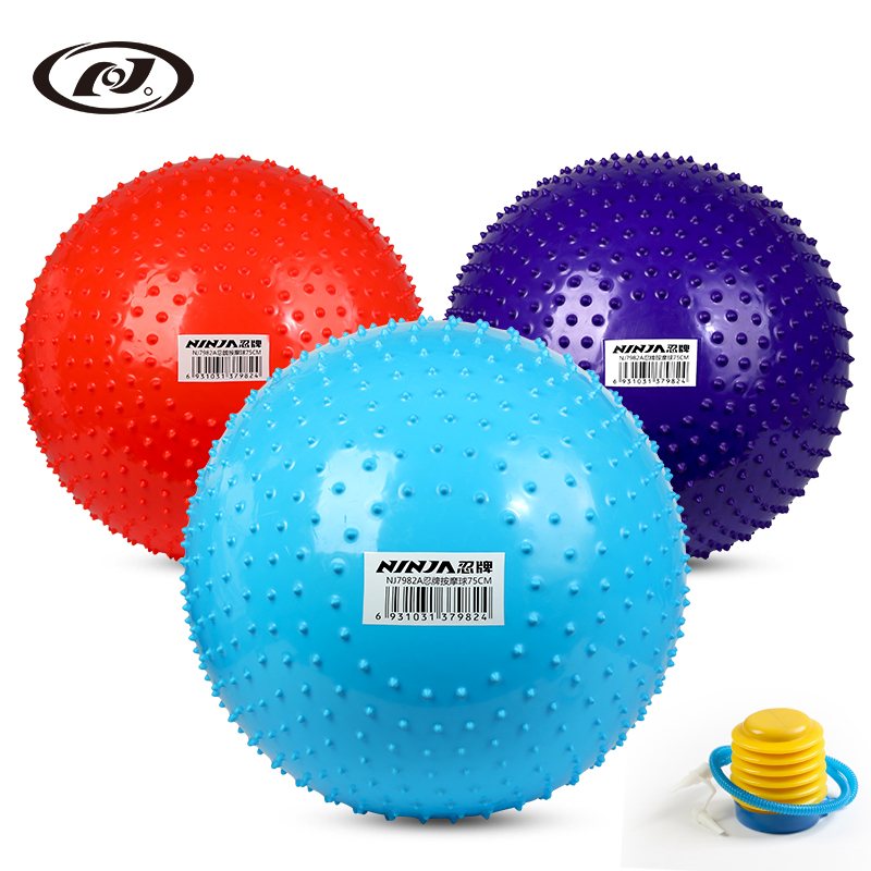 Massage Balls Granular Ball Tactile Ball Large Dragon Ball Children Feel Integrated Training Fitness Ball Thickened anti-explosion Yoga Ball