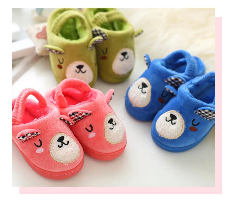 Chaussons enfants en autre pour hiver - semelle caoutchouc naturel - Ref 1009407 Image 16