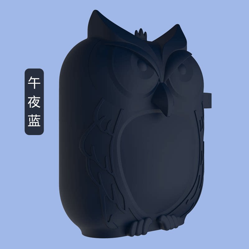 3D Pink Owl AirPods Protective AirPods Case