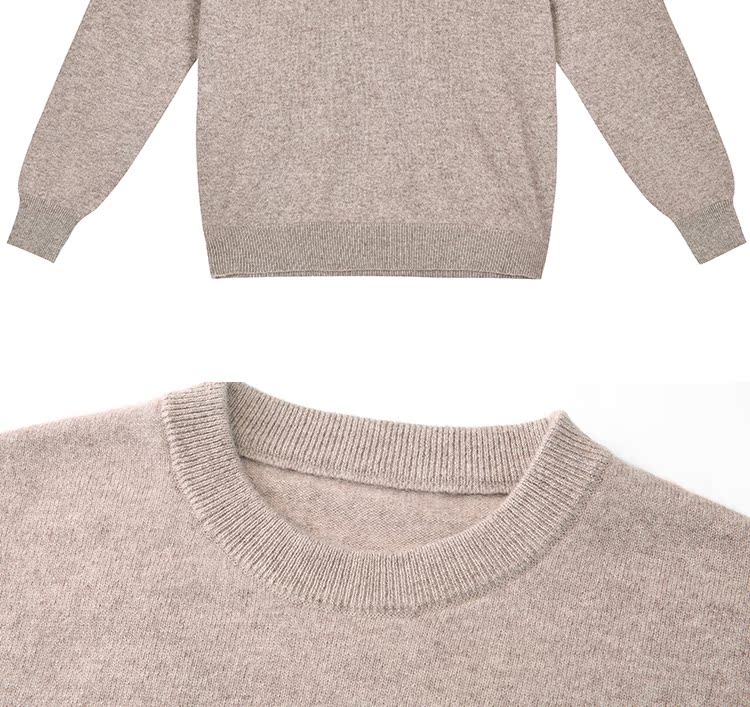 Áo len tháng 10 nam cashmere 100% nguyên chất cashmere cổ tròn V cổ gà hình trái tim phiên bản dày của áo len cashmere áo công sở nam