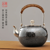 Fine workshop Silver kettle Sterling silver boiling kettle Silver kettle Japanese silver kettle Sterling silver 9999 Kettle Sterling silver teapot Tea set