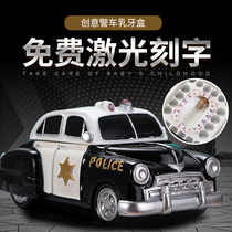 Creative Baby Teeth Memorial Box Boy Teeth Preservation Box Personality Car Ornament Baby Teeth Change Collection Box