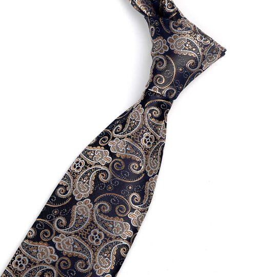 European and American retro classic paisley pattern tie for men business casual groom wedding tie husband birthday gift