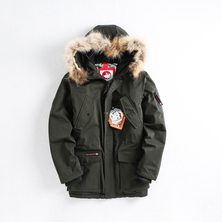 Foreign trade tail winter men outdoor thickening cotton clothing windproof waterproof cotton clothes and cotton clothes in the long coat