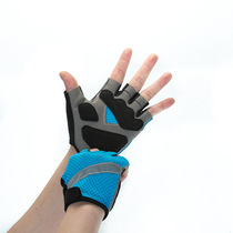 2022 New Products Summer Non-slip Shock Absorbing Bike Breathable Semi-Finger Gloves Road Riding Bike Sports Equipment
