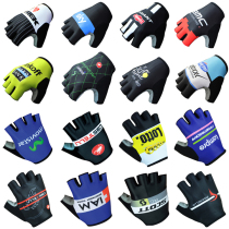 Shockproof half-finger riding glove road fleet BMC mountain bike shock absorption not fall off support customization