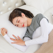 Summer thin single-layer sleeping waistcoat for men and women to keep warm for middle-aged and elderly people half-cut waistcoat for postpartum period to protect shoulders from cold