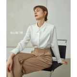 范思蓝恩 Белая рубашка, осенний классический лонгслив