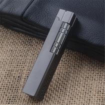 Creative personalized long grinding wheel loudspeaker lighter black advertising gift promotion engraved logo manufacturer