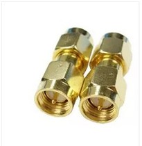 SMA male to SMA male connector Dual male connector RF connector Inner screw Inner pin coaxial connector