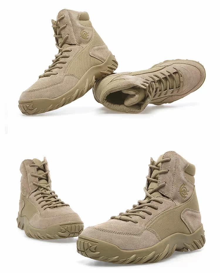 Bottes militaires pour homme en Anti-fourrure - Ref 1397681 Image 10