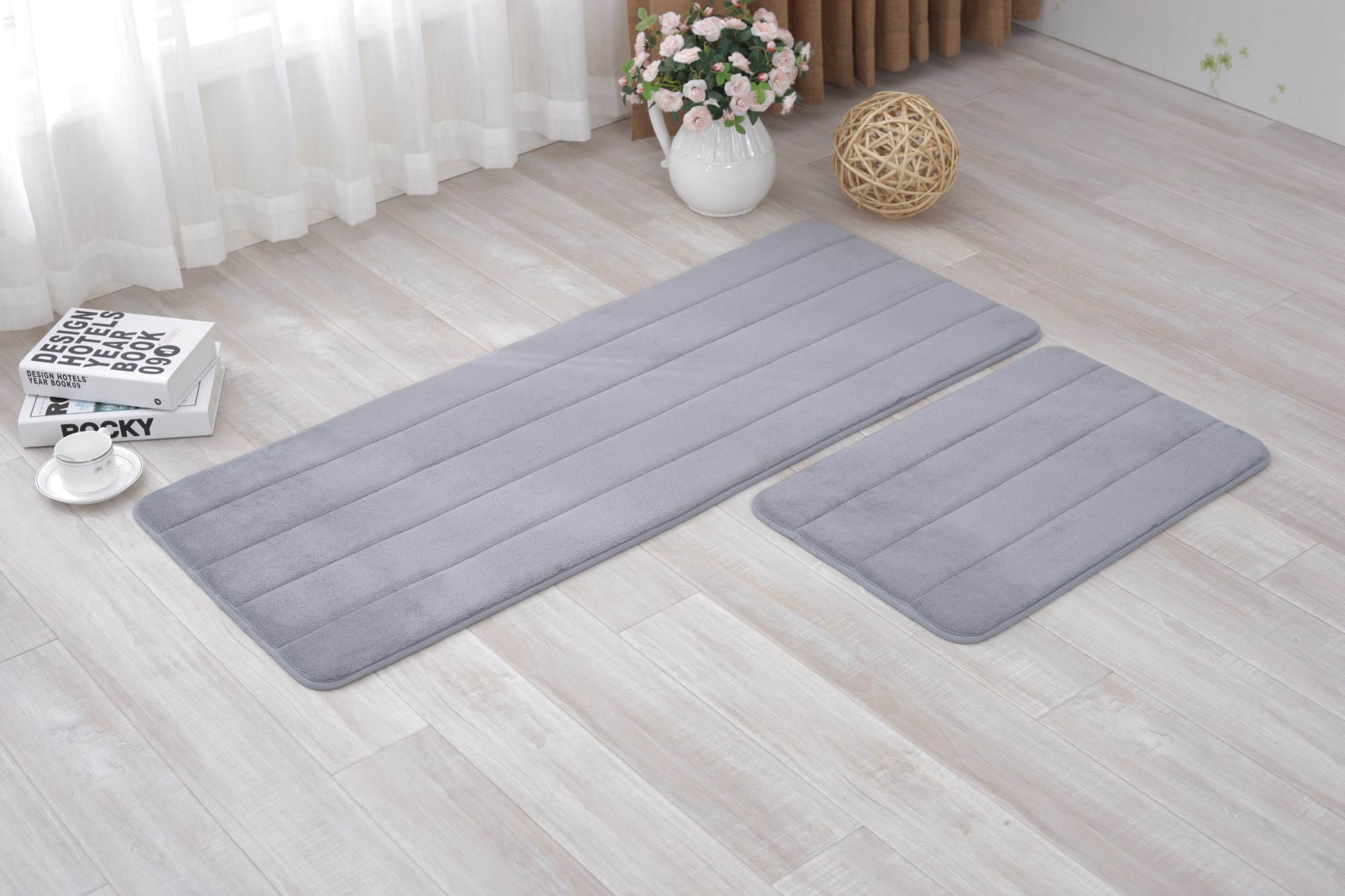 thảm bếp mat thảm tấm thảm chùi chân thấm chống trượt dải nhà tấm thảm chùi chân dầu mat cửa phòng ngủ - Thảm thảm trải giường